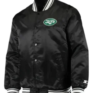 New York Varsity Jets Locker Room Black Jacket