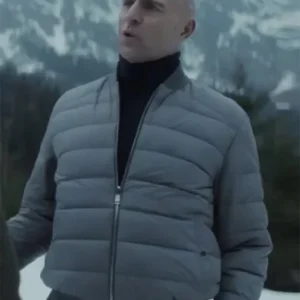 Nine Perfect Strangers S02 Mark Strong Puffer Stylish Bomber Jacket