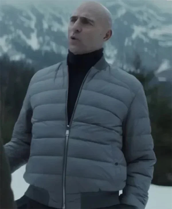 Nine Perfect Strangers S02 Mark Strong Puffer Stylish Bomber Jacket