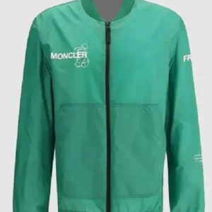 Ostria Green Stylish Bomber Jacket