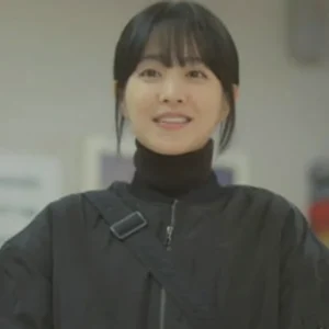Park Bo-young Our Unwritten Seoul Black Bomber Jacket