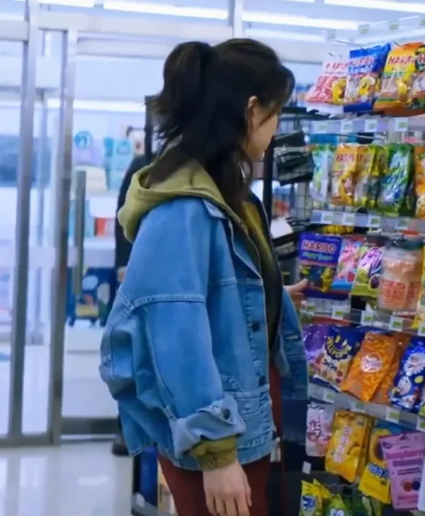 Reina Hardesty Butterfly S01 Denim Jacket