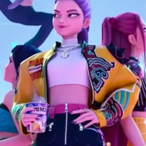 Rumi KPop Demon Hunters Yellow Jacket