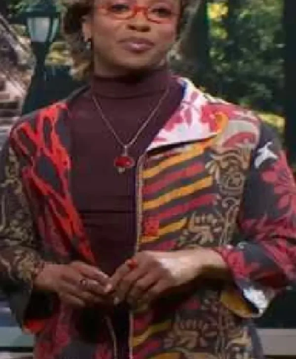 SNL S50 Ego Nwodim Printed Kaftan Multicolor Jacket