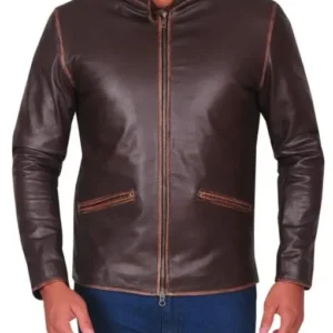 Sam Flynn Tron Legacy Real Leather Brown Jacket