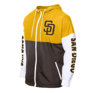 San Diego Padres Color Hoodie Windbreaker