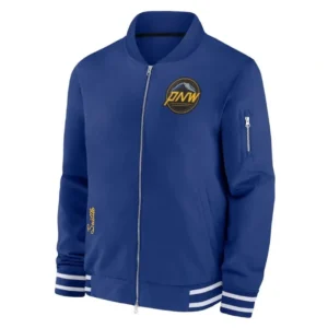 Seattle Mariners City Connect Game Time Royal Bomber Jacket