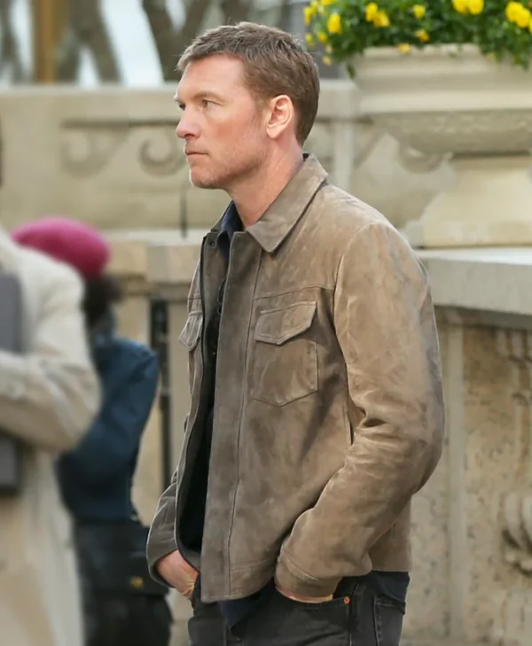 Buy N0w Sam Worthington Relay Leather Jacket For Unisex