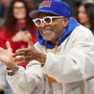 Spike Lee Knicks Grey Pullover Hoodie
