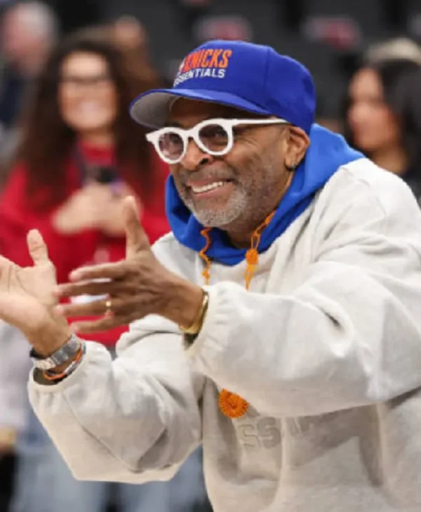 Spike Lee Knicks Grey Pullover Hoodie