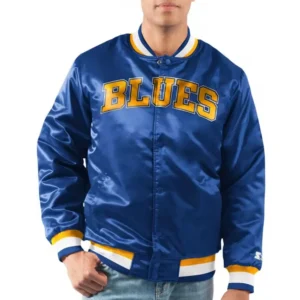 St. Louis Blues Youth Satin Jacket