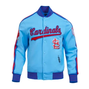 St. Louis Cardinals Logo Game Day Uni Varsity Jacket