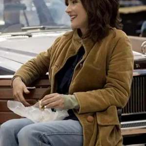 Stranger Things Byers Brown Cotton Coat