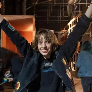 Stranger Things Robin Black Jacket