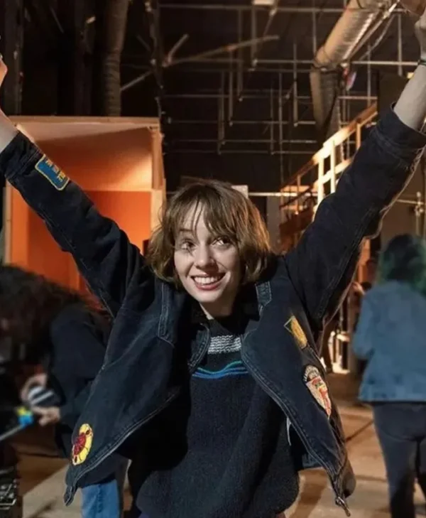 Stranger Things Robin Black Jacket