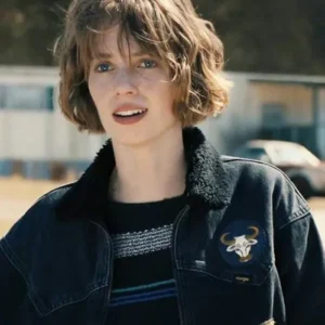 Stranger Things Robin Denim Sherpa Jacket
