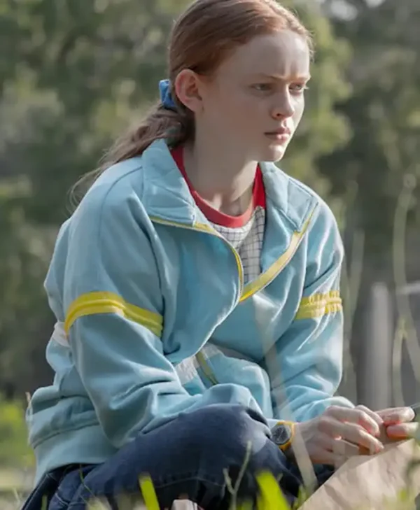 Stranger Things Shirt Style Blue Cotton Jacket