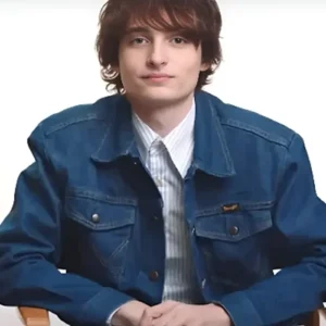 Stranger Things Wheeler Blue Cotton Jacket