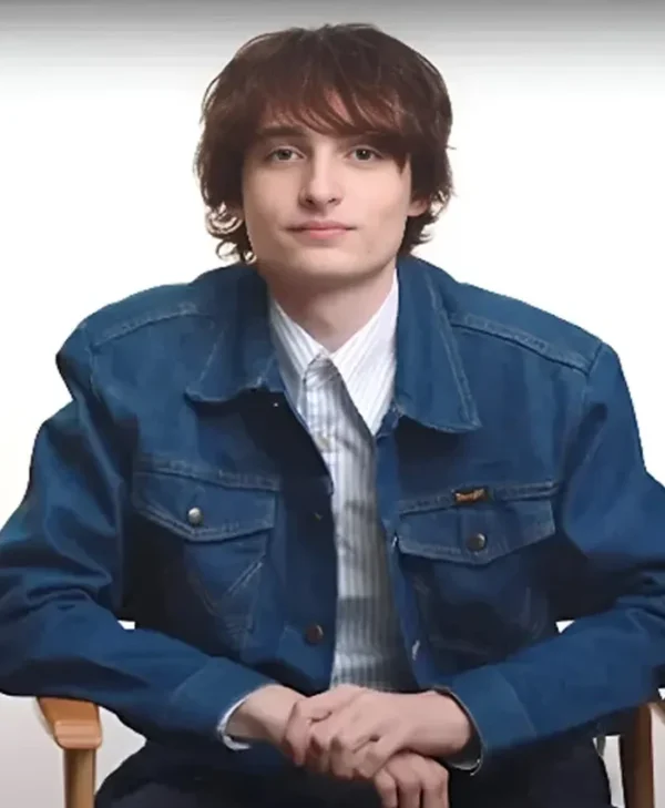 Stranger Things Wheeler Blue Cotton Jacket