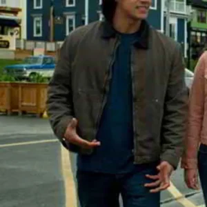 Sullivans Crossing S03 Grey Bomber Stylish Jacket