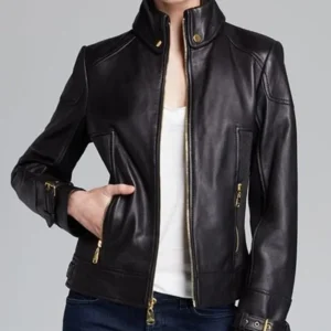 Super Henzy Women Classic Leather Jackets