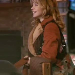 Sydney Sweeney Americana Brown Coat