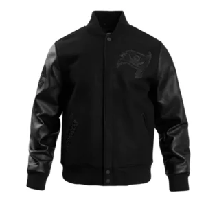 Tampa Bay Buccaneers Triple Varsity Wool-Leather Jacket