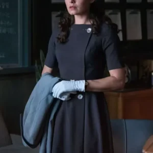The Man In The High Castle Alexa Davalos Black Long Stylish Coat