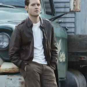 The Man In The High Castle Luke Kleintank Brown Bomber Stylish Jacket
