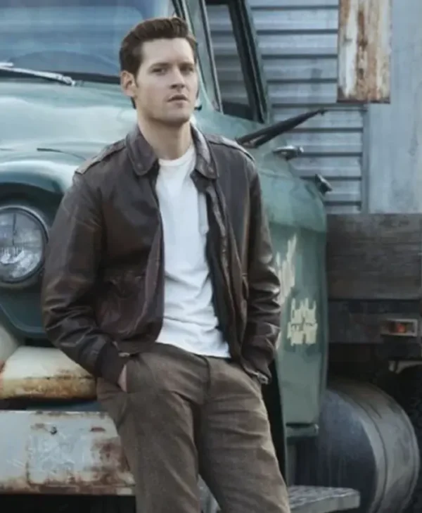 The Man In The High Castle Luke Kleintank Brown Bomber Stylish Jacket