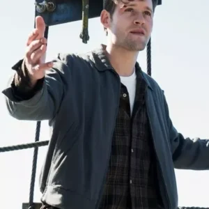The Man in the High Castle Luke Kleintank Blue Cotton Stylish acket