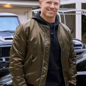 The Miz What Drives You Satin Green Jacket