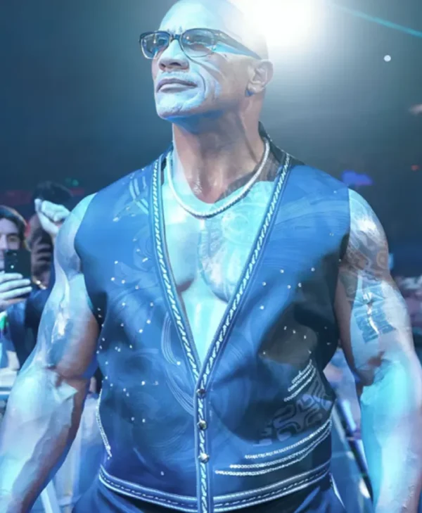 The Rock WWE Elimination Chamber Stylish Vest