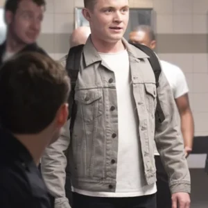 The Rookie S07 Patrick Keleher Denim Varsity Jacket