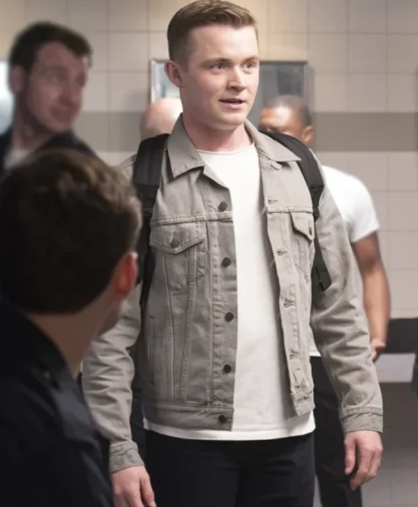 The Rookie S07 Patrick Keleher Denim Varsity Jacket