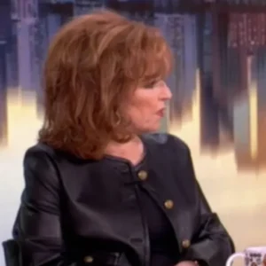 The View Black Joy Behar Leather Jacket