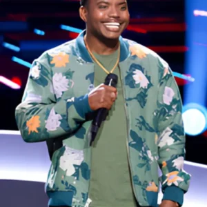 The Voice S27 Jay Ammo Floral Stylish Bomber Jacket