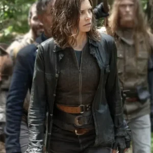 The Walking Dead Dead City S02 Lauren Cohan Black Jacket