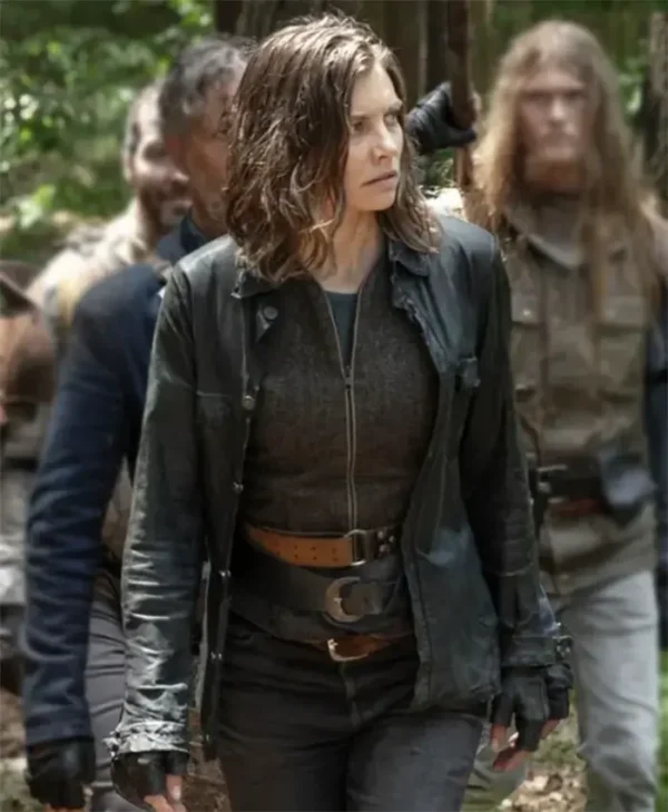 The Walking Dead Dead City S02 Lauren Cohan Black Jacket
