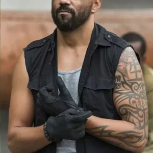 The Walking Dead Gary Black Cotton Stylish Vest