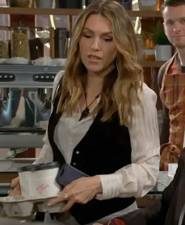 The Young and the Restless 2025 Elizabeth Hendrickson Stylish Vest