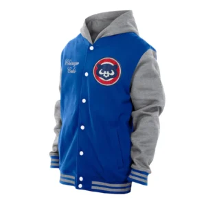Throwback Prep Chicago Cubs Royal Hoodie Blue Jacket