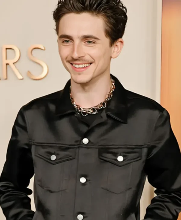 Timothée Chalamet 97th Annual Academy Awards Stylish Jacket