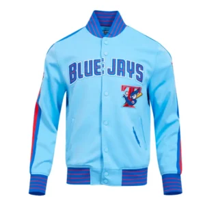 Toronto Blue Jackets Logo Game Day Uni Varsity Jacket