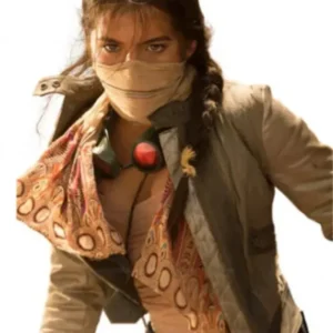 Transformers 5 The Last Knight Isabela Moner Green Jacket