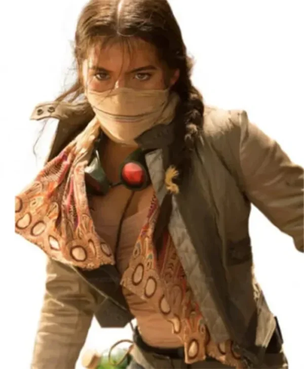 Transformers 5 The Last Knight Isabela Moner Green Jacket