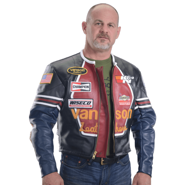 VANSON STAR Multi-color Biker JACKET