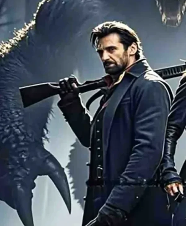 Van Helsing 2 Hugh Jackman Black Long Stylish Coat