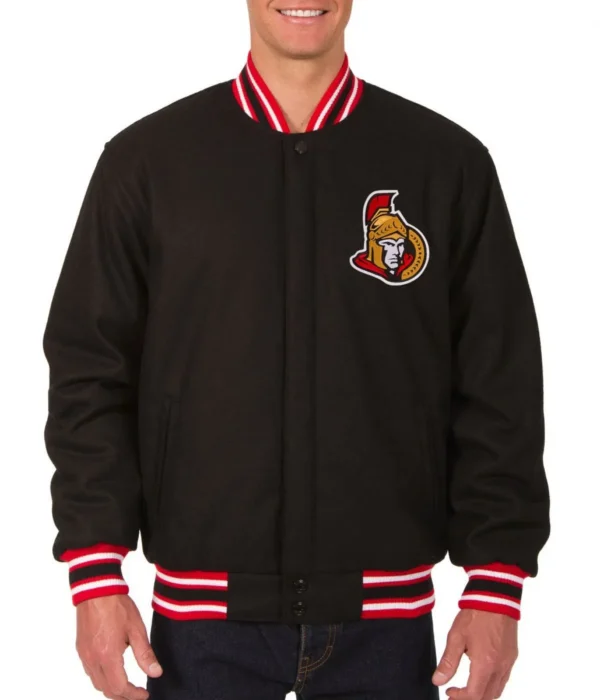 Varsity Ottawa Senators Wool Jacket