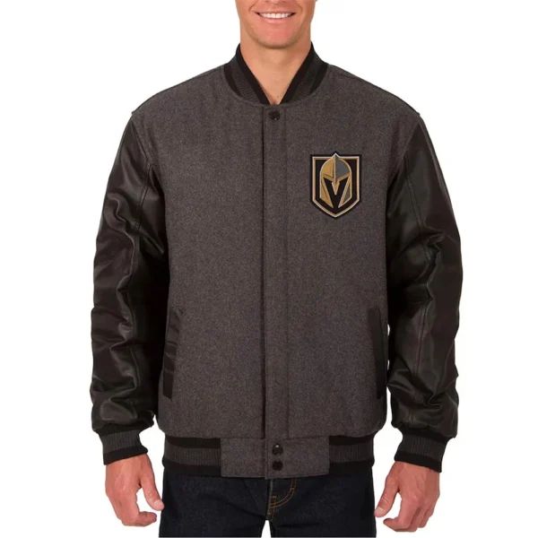 Vegas Golden Knights Charcoal and Black Jacket